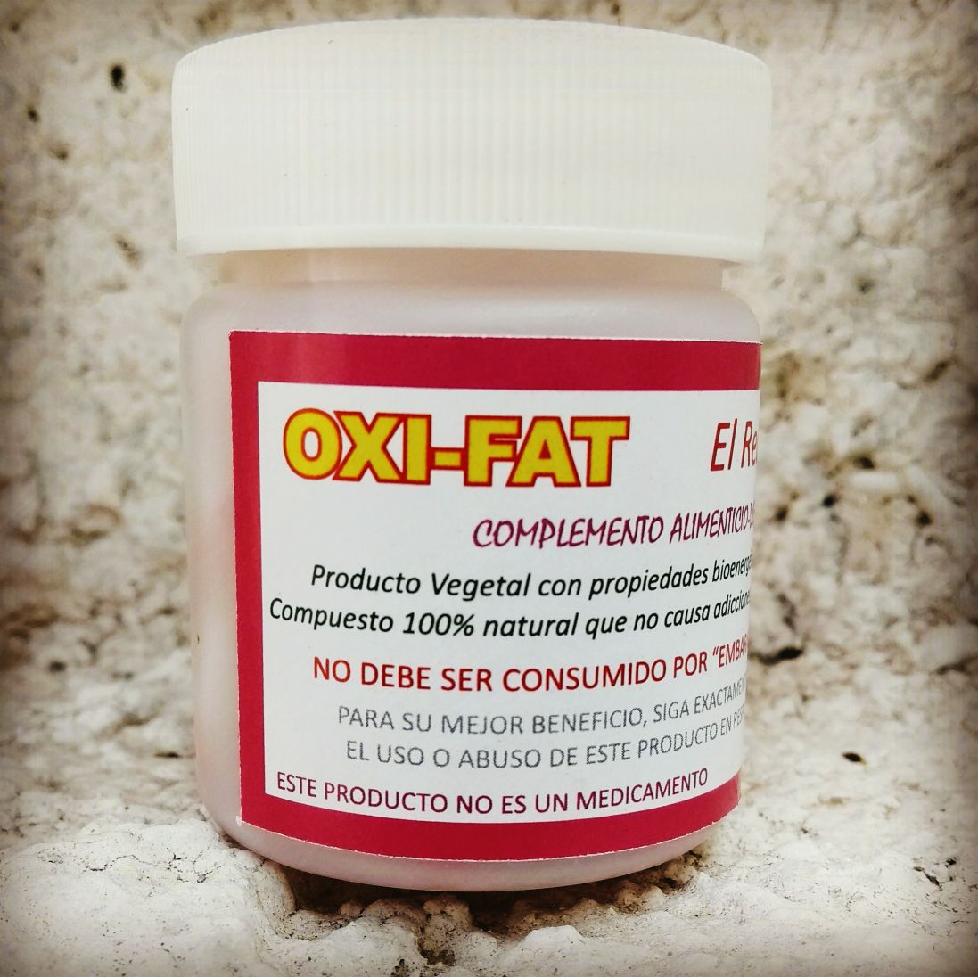 Macro Frasco Rojo Oxifat